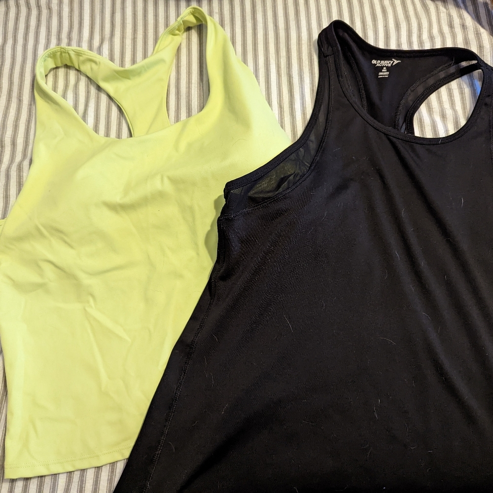 Pair of Old Navy Active Tops